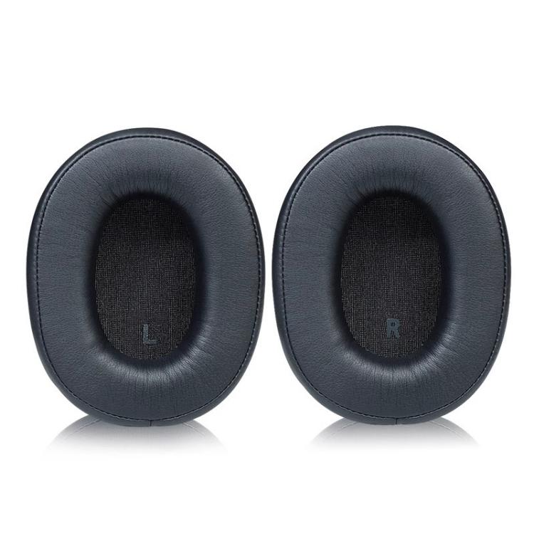 1 Pair Protein Leather Replacement Earpads For Audio Technica ATH-SR9 / DSR9BT / DSR7BT(Titanium Color) - Earmuff & Pad by buy2fix | Online Shopping UK | buy2fix
