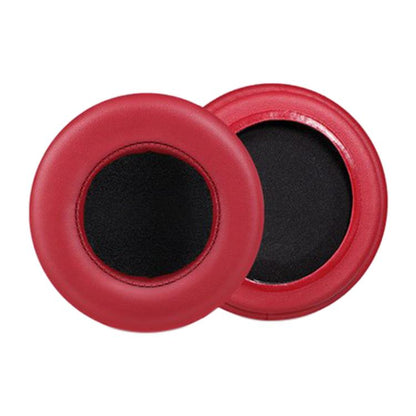 For Dareu EH722 2pcs Protein Leather Slip-on Type Earphone Covers(Dark red) - Earmuff & Pad by buy2fix | Online Shopping UK | buy2fix