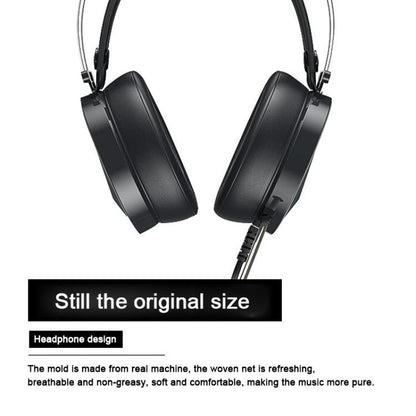 For Dareu EH722 2pcs Protein Leather Slip-on Type Earphone Covers(Black) - Earmuff & Pad by buy2fix | Online Shopping UK | buy2fix