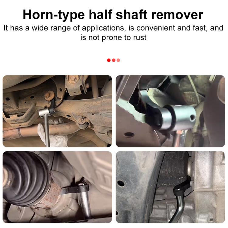 Car Horn Type Half Shaft Removal Tool(Plum Blossom Type) - Hand Tool Sets by buy2fix | Online Shopping UK | buy2fix
