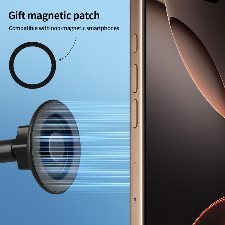 Spiral Lazy Magnetic Mobile Phone Holder, Length:100cm(Black) - Lazy Bracket by buy2fix | Online Shopping UK | buy2fix