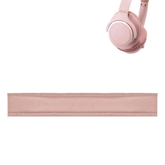Sponge Earmuffs Replacement Earpads For Audio-Technica ATH-SR30BT, Style:Pink Leather Headband - Earmuff & Pad by buy2fix | Online Shopping UK | buy2fix
