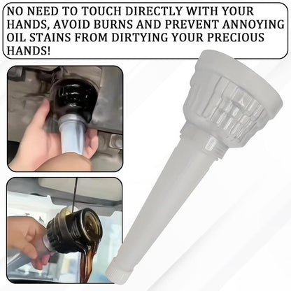 Car Oil Filter Removal Tool Universal Anti-scald Funnel, Size:235 x 90mm - Oil Filters & Accessories by buy2fix | Online Shopping UK | buy2fix