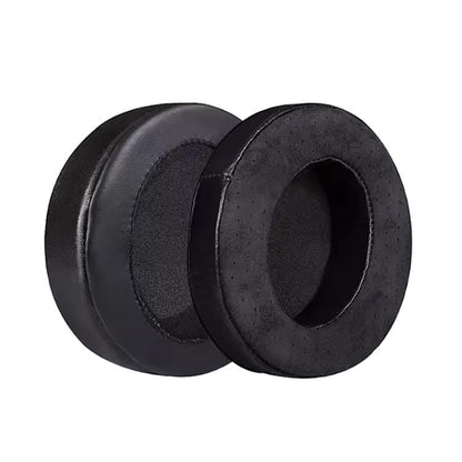 2pcs Sponge Earmuffs Replacement Earpads For ATH-A900X, Style:Black Lambskin+Microfiber - Earmuff & Pad by buy2fix | Online Shopping UK | buy2fix