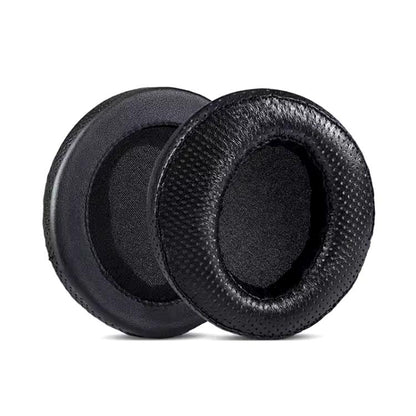 2pcs Sponge Earmuffs Replacement Earpads For ATH-A900X, Style:Black Punched Lambskin - Earmuff & Pad by buy2fix | Online Shopping UK | buy2fix