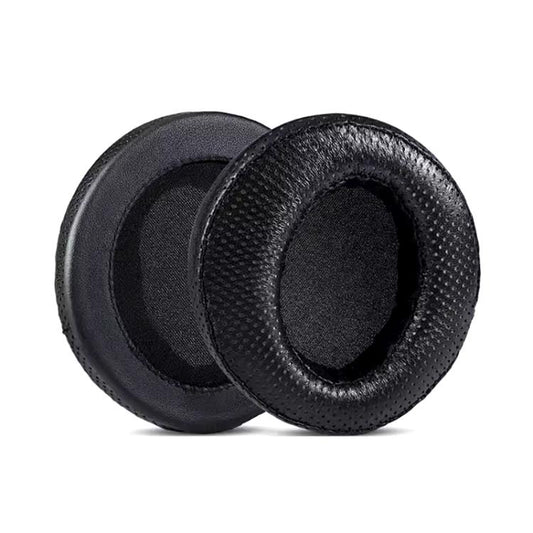 2pcs Sponge Earmuffs Replacement Earpads For ATH-A900X, Style:Black Punched Lambskin - Earmuff & Pad by buy2fix | Online Shopping UK | buy2fix