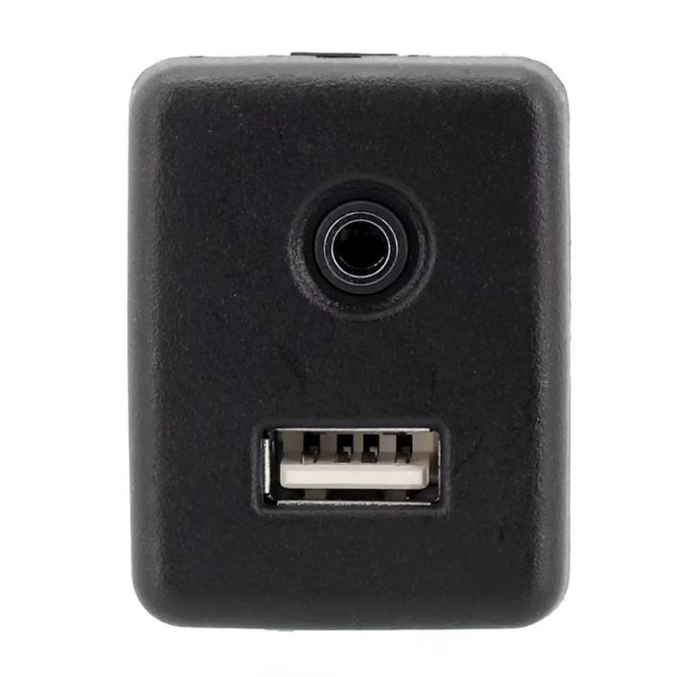 Car AUX & USB Socket Connector Switch for Chevrolet Cruze / Malibu / Regal 13599456 22875063 39087529(Black) - Car Modification by buy2fix | Online Shopping UK | buy2fix