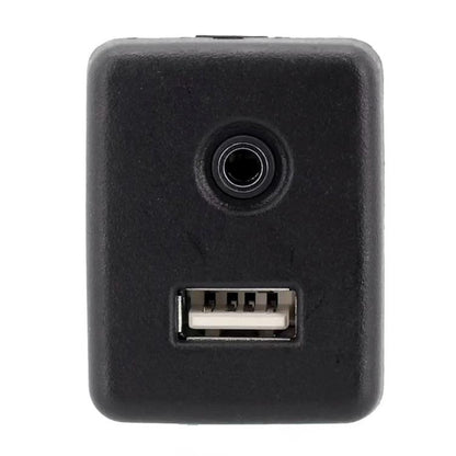 Car AUX & USB Socket Connector Switch for Chevrolet Cruze / Malibu / Regal 13599456 22875063 39087529(Black) - Car Modification by buy2fix | Online Shopping UK | buy2fix