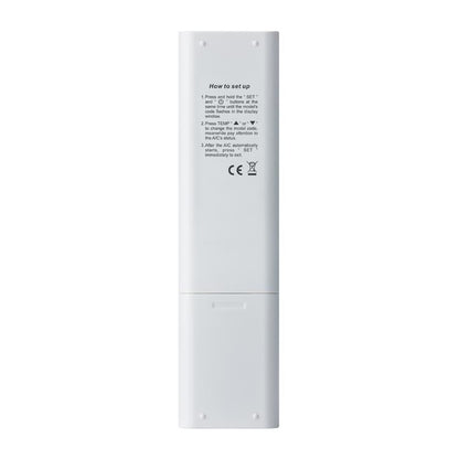 CHUNGHOP K-2098E Universal Air Conditioner Remote Control with Flashlight and LCD Backlight - Air-Conditioner by CHUNGHOP | Online Shopping UK | buy2fix