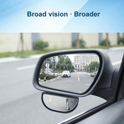 Car 360-degree Rotating Rear-view Blind Spot Wide-angle Auxiliary Mirror(Silver) - Convex Mirror & Accessories by buy2fix | Online Shopping UK | buy2fix
