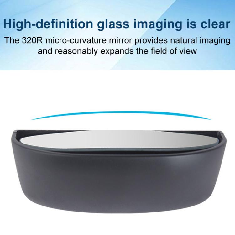 Car 360-degree Rotating Rear-view Blind Spot Wide-angle Auxiliary Mirror(Silver) - Convex Mirror & Accessories by buy2fix | Online Shopping UK | buy2fix