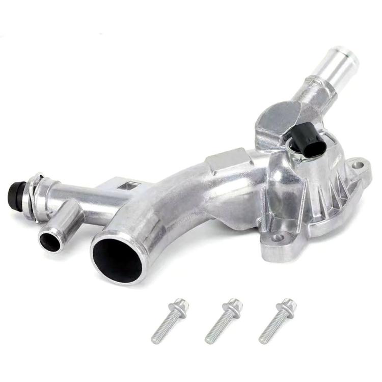 Car Thermostat Housing Water Pump Outlet for Buick / Chevrolet Cruze / Opel 25193922 55565334(Silver) - Engine Fittings by buy2fix | Online Shopping UK | buy2fix