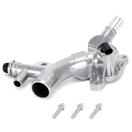 Car Thermostat Housing Water Pump Outlet for Buick / Chevrolet Cruze / Opel 25193922 55565334(Silver) - Engine Fittings by buy2fix | Online Shopping UK | buy2fix