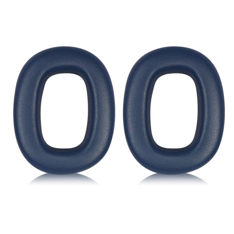 2pcs Sponge Earmuffs Replacement Earpads For B&W Px7 S2 / Px8, Model:Blue Protein Leather - Earmuff & Pad by buy2fix | Online Shopping UK | buy2fix