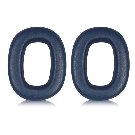 2pcs Sponge Earmuffs Replacement Earpads For B&W Px7 S2 / Px8, Model:Blue Protein Leather - Earmuff & Pad by buy2fix | Online Shopping UK | buy2fix