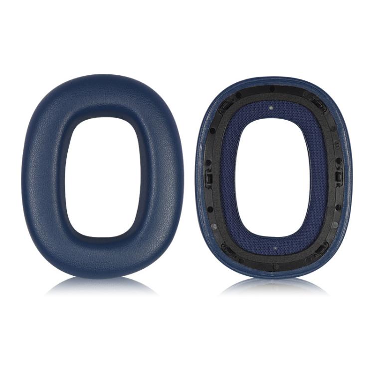 2pcs Sponge Earmuffs Replacement Earpads For B&W Px7 S2 / Px8, Model:Blue Protein Leather - Earmuff & Pad by buy2fix | Online Shopping UK | buy2fix
