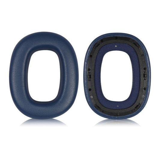 2pcs Sponge Earmuffs Replacement Earpads For B&W Px7 S2 / Px8, Model:Blue Protein Leather - Earmuff & Pad by buy2fix | Online Shopping UK | buy2fix