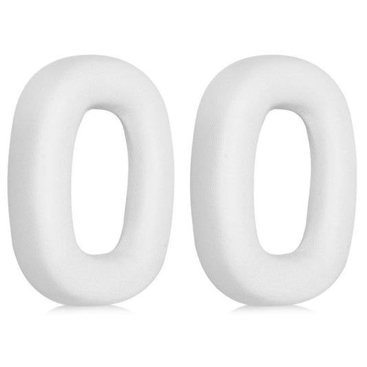 2pcs Sponge Earmuffs Replacement Earpads For B&W Px7 S2 / Px8, Model:White Protein Leather - Earmuff & Pad by buy2fix | Online Shopping UK | buy2fix