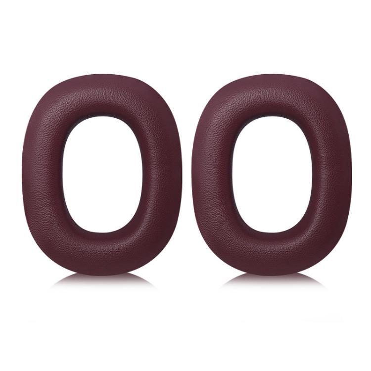 2pcs Sponge Earmuffs Replacement Earpads For B&W Px7 S2 / Px8, Model:Red Lambskin - Earmuff & Pad by buy2fix | Online Shopping UK | buy2fix