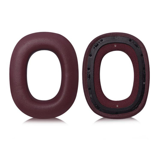 2pcs Sponge Earmuffs Replacement Earpads For B&W Px7 S2 / Px8, Model:Red Lambskin - Earmuff & Pad by buy2fix | Online Shopping UK | buy2fix