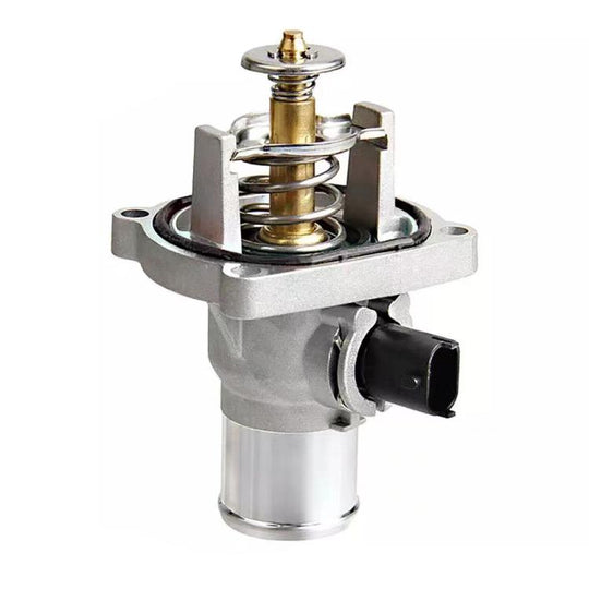 Car Thermostat Housing Water Pump Outlet for Chevrolet Cruze 96984104 55578419 25193683(Silver)