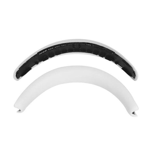 Mesh Cloth Replacement Headband Cover For B&W Px7 S2, Model:Upper + Lower Covers(White) - Earmuff & Pad by buy2fix | Online Shopping UK | buy2fix