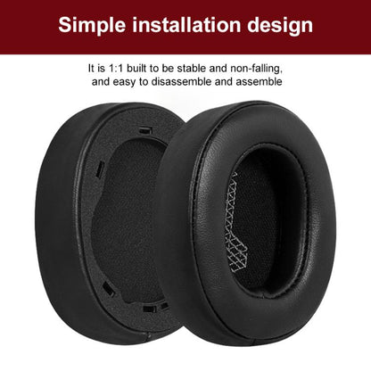 1 Pair Microfiber Leather Earphone Replacement Earpads For JBL Live 650BTNC / E65BTNC / Duet NC / Live 660 BTNC(Grey) - Earmuff & Pad by buy2fix | Online Shopping UK | buy2fix