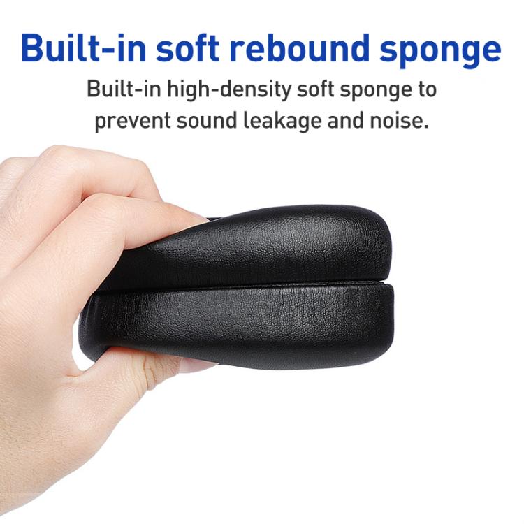 1 Pair Microfiber Leather Earphone Replacement Earpads For JBL Live 650BTNC / E65BTNC / Duet NC / Live 660 BTNC(Grey) - Earmuff & Pad by buy2fix | Online Shopping UK | buy2fix