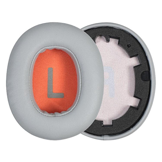 1 Pair Protein Leather Earphone Replacement Earpads For JBL JR 460NC(Light Grey)