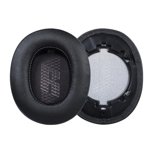 1 Pair Protein Leather Earphone Replacement Earpads For JBL Live 500BT(Black) - Earmuff & Pad by buy2fix | Online Shopping UK | buy2fix