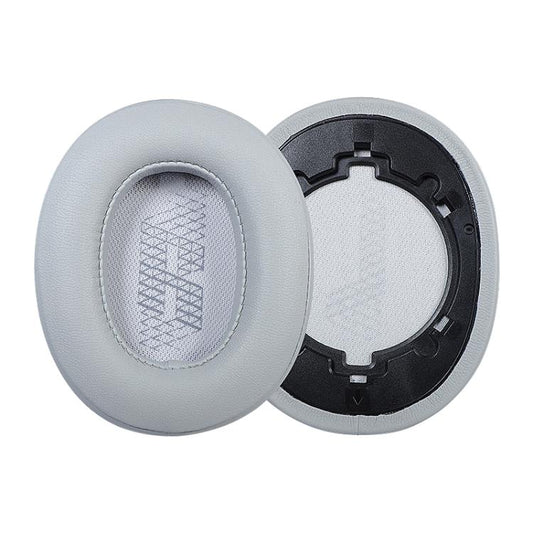 1 Pair Protein Leather Earphone Replacement Earpads For JBL Live 500BT(Grey) - Earmuff & Pad by buy2fix | Online Shopping UK | buy2fix