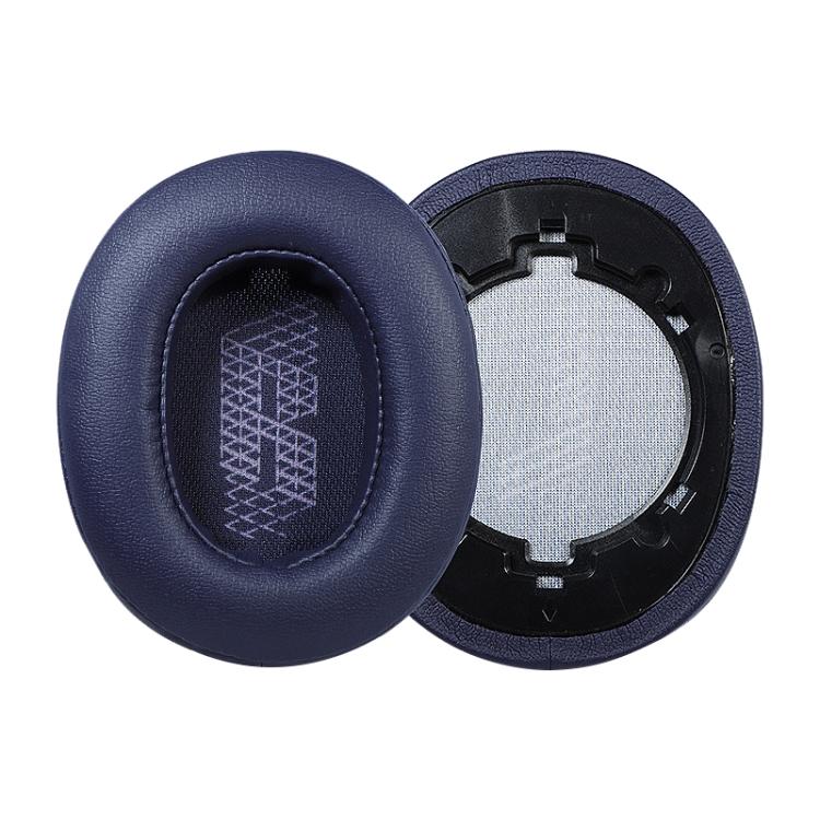 1 Pair Protein Leather Earphone Replacement Earpads For JBL Live 500BT(Blue) - Earmuff & Pad by buy2fix | Online Shopping UK | buy2fix