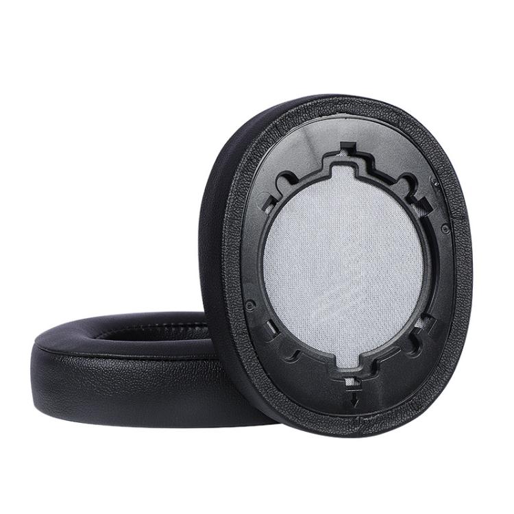 1 Pair Protein Leather Earphone Replacement Earpads For JBL Live 500BT(Black) - Earmuff & Pad by buy2fix | Online Shopping UK | buy2fix