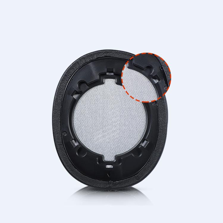 1 Pair Protein Leather Earphone Replacement Earpads For JBL Live 500BT(Grey) - Earmuff & Pad by buy2fix | Online Shopping UK | buy2fix