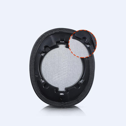 1 Pair Protein Leather Earphone Replacement Earpads For JBL Live 500BT(Blue) - Earmuff & Pad by buy2fix | Online Shopping UK | buy2fix