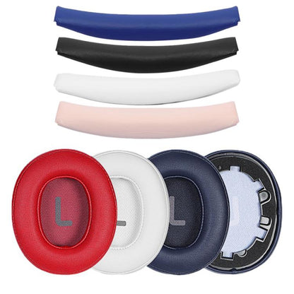 Headphone Protein Leather Headband Protective Cover For JBL T700BT / T710BT / T700 / T750 / 760NCBTNC(Blue) - Earmuff & Pad by buy2fix | Online Shopping UK | buy2fix