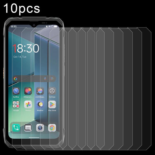 For Blackview ROCK 1 10 PCS/Pack 0.3mm High Aluminum Tempered Glass Film