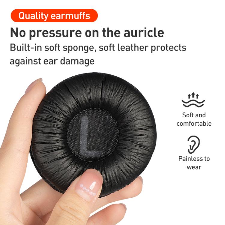 Headphone Frog Skin Headband Protective Cover For JBL JR300BT(Black) - Earmuff & Pad by buy2fix | Online Shopping UK | buy2fix