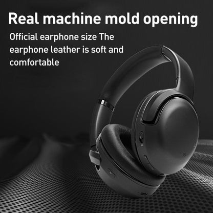 1 Pair Protein Leather Earphone Replacement Earpads For JBL Tour One M2(Black) - Earmuff & Pad by buy2fix | Online Shopping UK | buy2fix