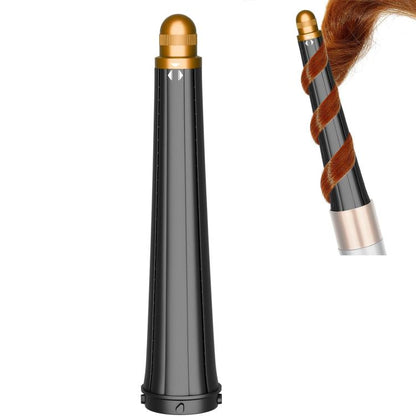 Long Conical Curling Iron Accessories For Dyson Airwrap HS01/ HS05 / HS08(Gold) - For Dyson Accessories by buy2fix | Online Shopping UK | buy2fix