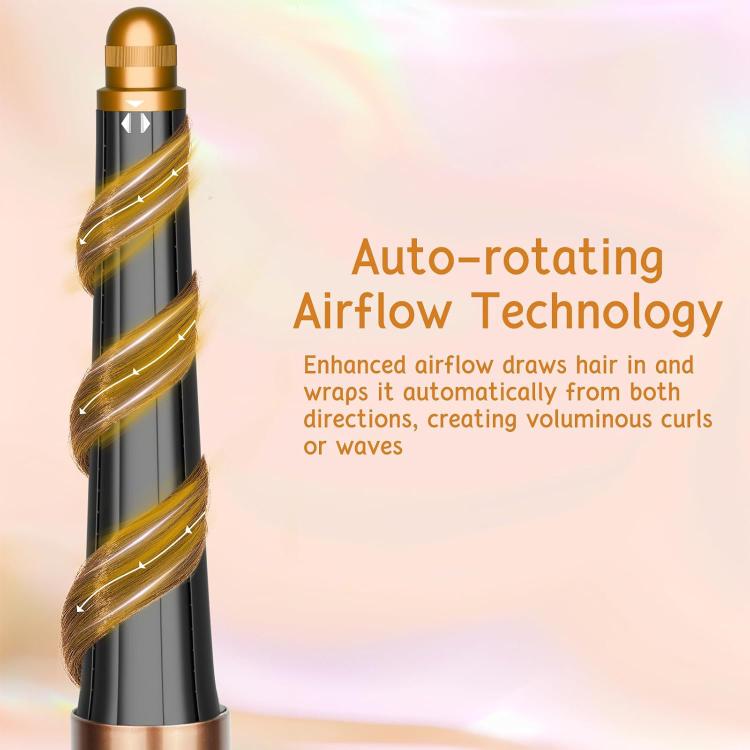 Long Conical Curling Iron Accessories For Dyson Airwrap HS01/ HS05 / HS08(Gold) - For Dyson Accessories by buy2fix | Online Shopping UK | buy2fix