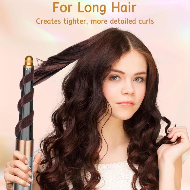 Long Conical Curling Iron Accessories For Dyson Airwrap HS01/ HS05 / HS08(Gold) - For Dyson Accessories by buy2fix | Online Shopping UK | buy2fix