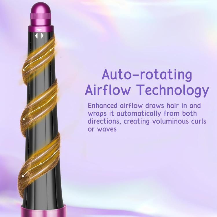 Long Conical Curling Iron Accessories For Dyson Airwrap HS01/ HS05 / HS08(Rose Red) - For Dyson Accessories by buy2fix | Online Shopping UK | buy2fix