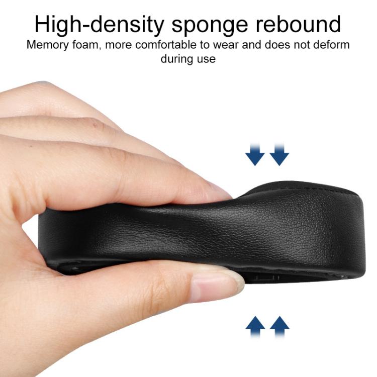 1 Pair Protein Leather and Ice Silk Cloth Replacement Earpads For Corsair HS80 Max / HS80 USB Wired / HS81 RGB(Black) - Earmuff & Pad by buy2fix | Online Shopping UK | buy2fix