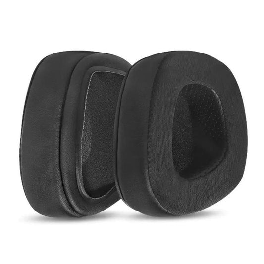 1 Pair Protein Leather and Ice Silk Cloth Cotton Replacement Earpads For Corsair VOID PRO RGB SE(Black) - Earmuff & Pad by buy2fix | Online Shopping UK | buy2fix
