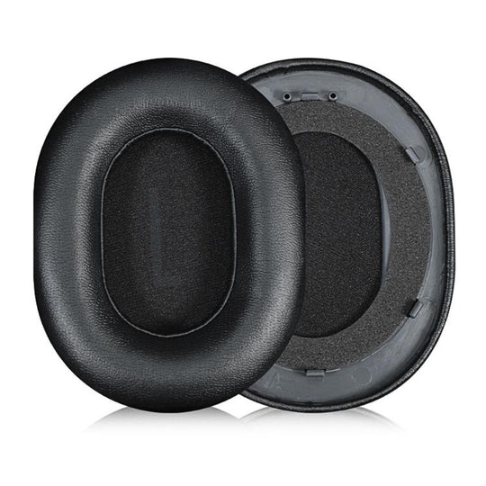 1 Pair Protein Leather Replacement Earpads For Baseus D05(Black)