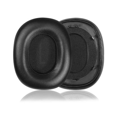 1 Pair Protein Leather Replacement Earpads For Baseus H1i(Black) - Earmuff & Pad by buy2fix | Online Shopping UK | buy2fix