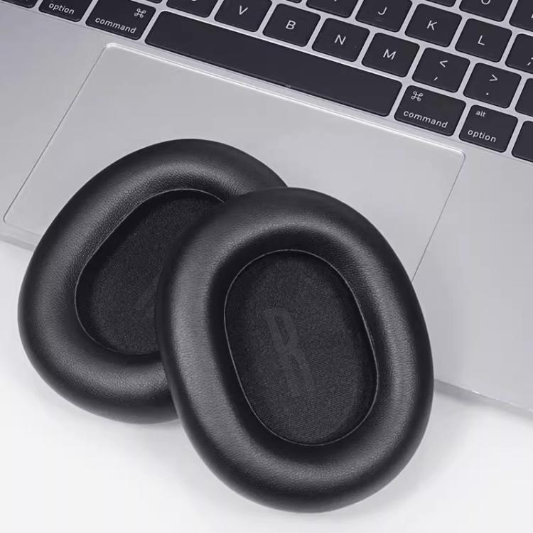 1 Pair Protein Leather Replacement Earpads For Baseus H1i(Apricot) - Earmuff & Pad by buy2fix | Online Shopping UK | buy2fix