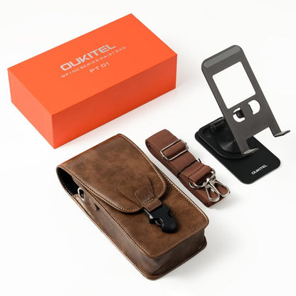 OUKITEL Portable Vertical Phone Waist Bag Desktop Metal Phone Holder Kit -  by OUKITEL | Online Shopping UK | buy2fix