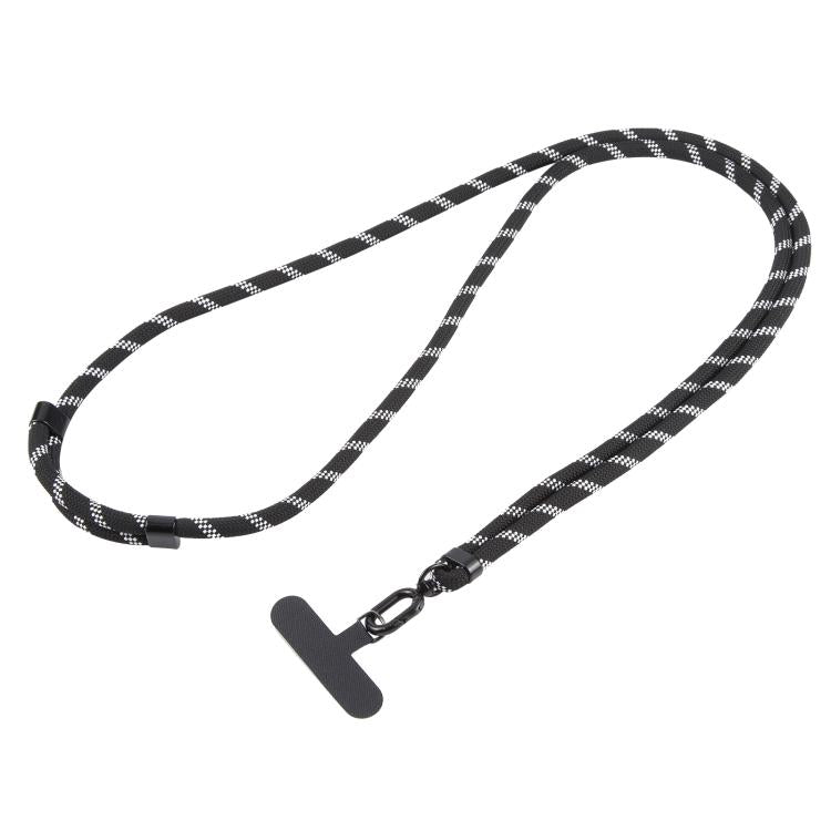 Universal Colorful Buckle Adjustable Mobile Phone Anti-lost Crossbody Lanyard(Black White Twill) - Lanyards & Wrist Straps by buy2fix | Online Shopping UK | buy2fix